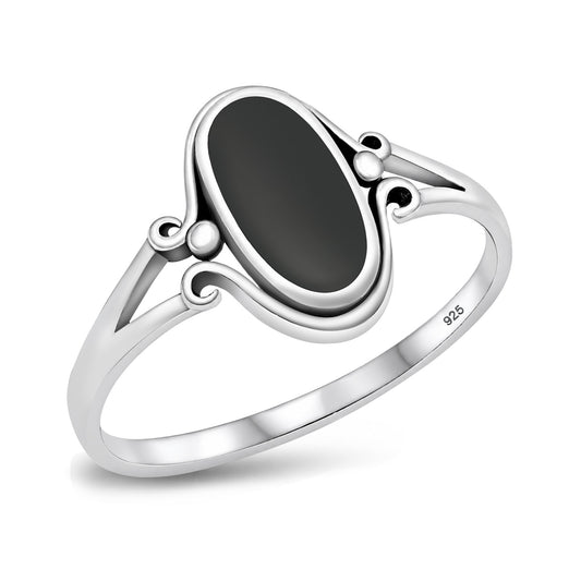 Silver Stone Ring