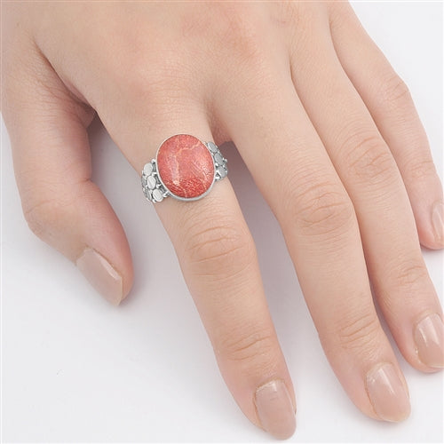 Silver Stone Ring