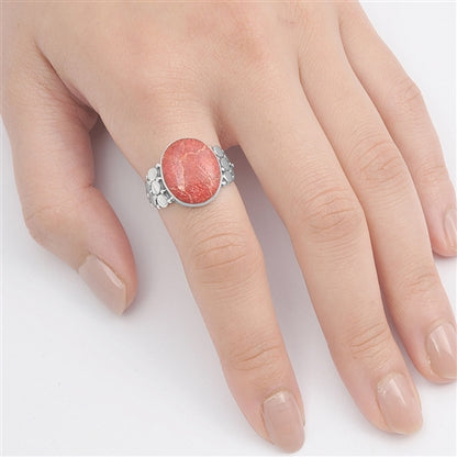 Silver Stone Ring