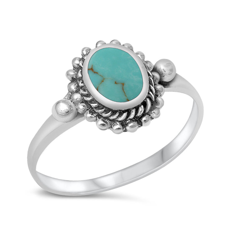 Silver Stone Ring