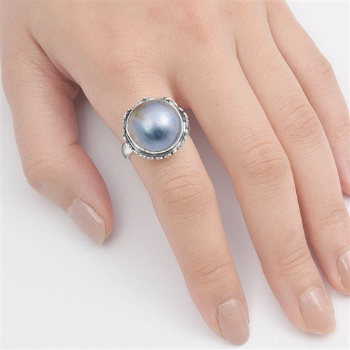 Silver Stone Ring