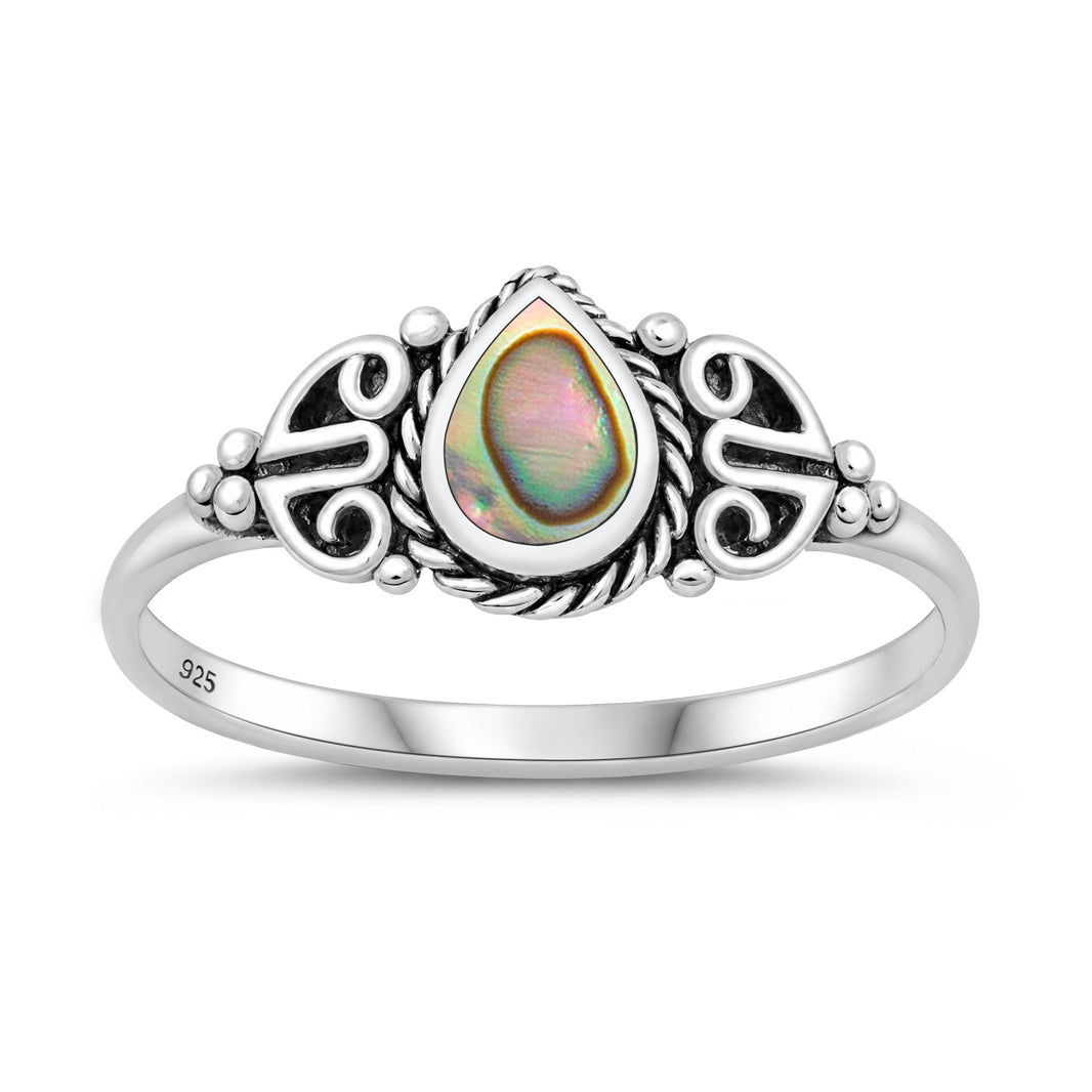 Silver Stone Ring