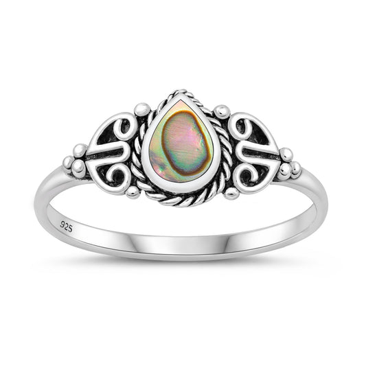 Silver Stone Ring