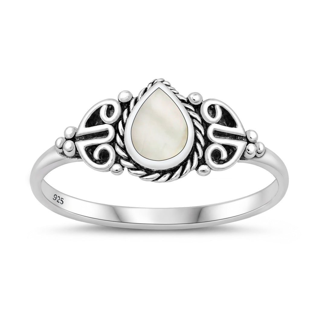 Silver Stone Ring