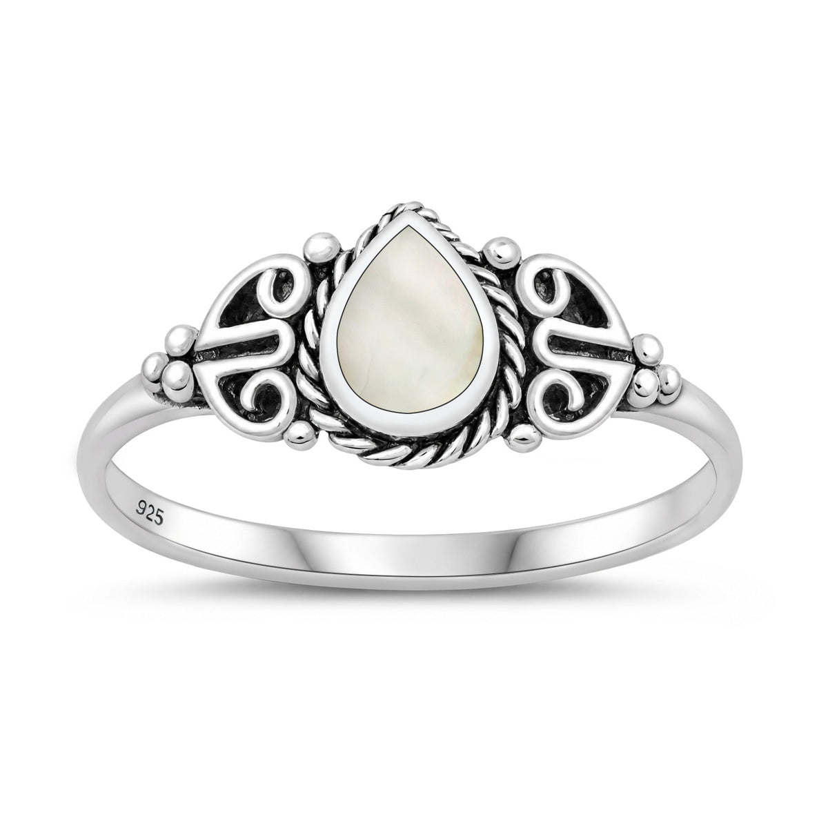 Silver Stone Ring