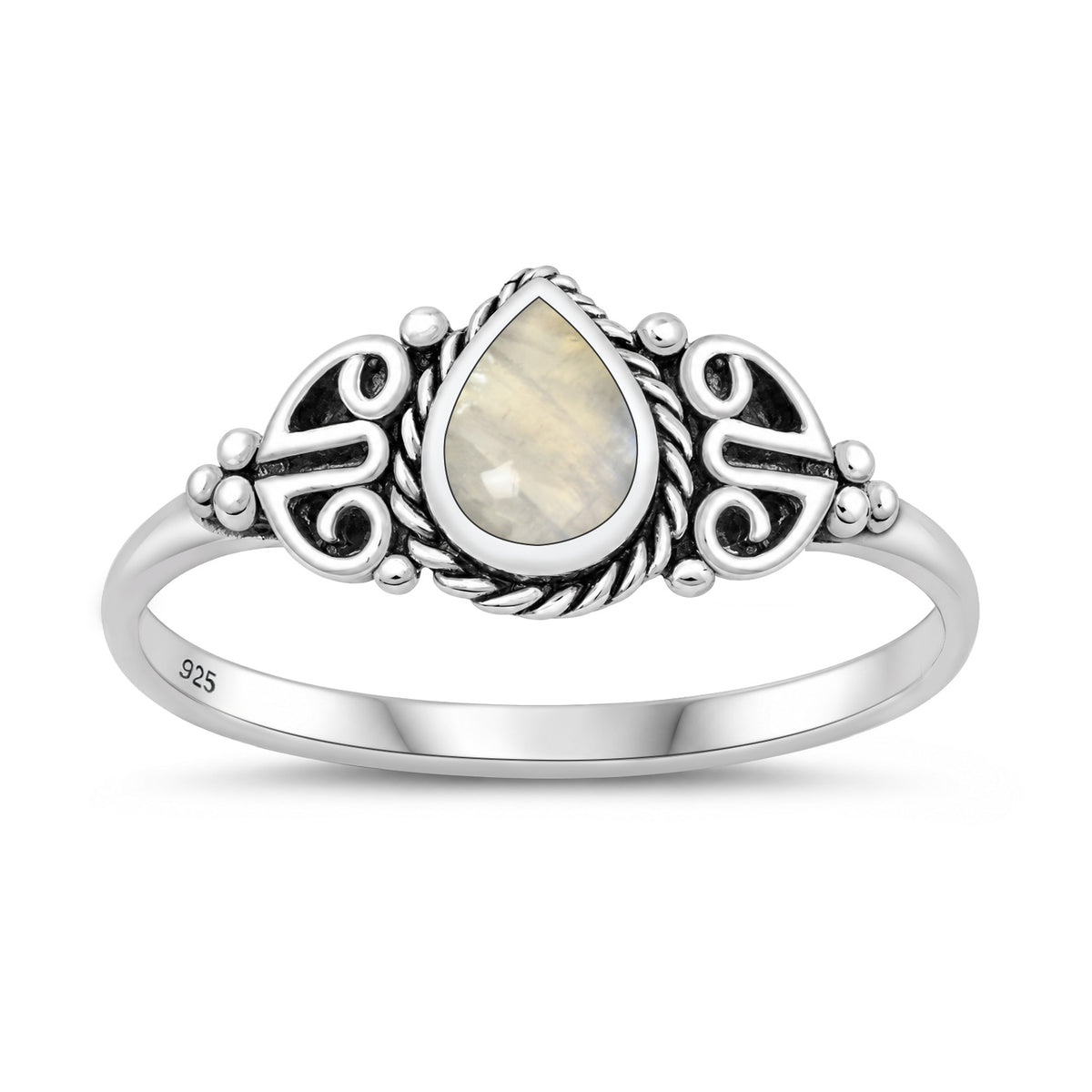 Silver Stone Ring