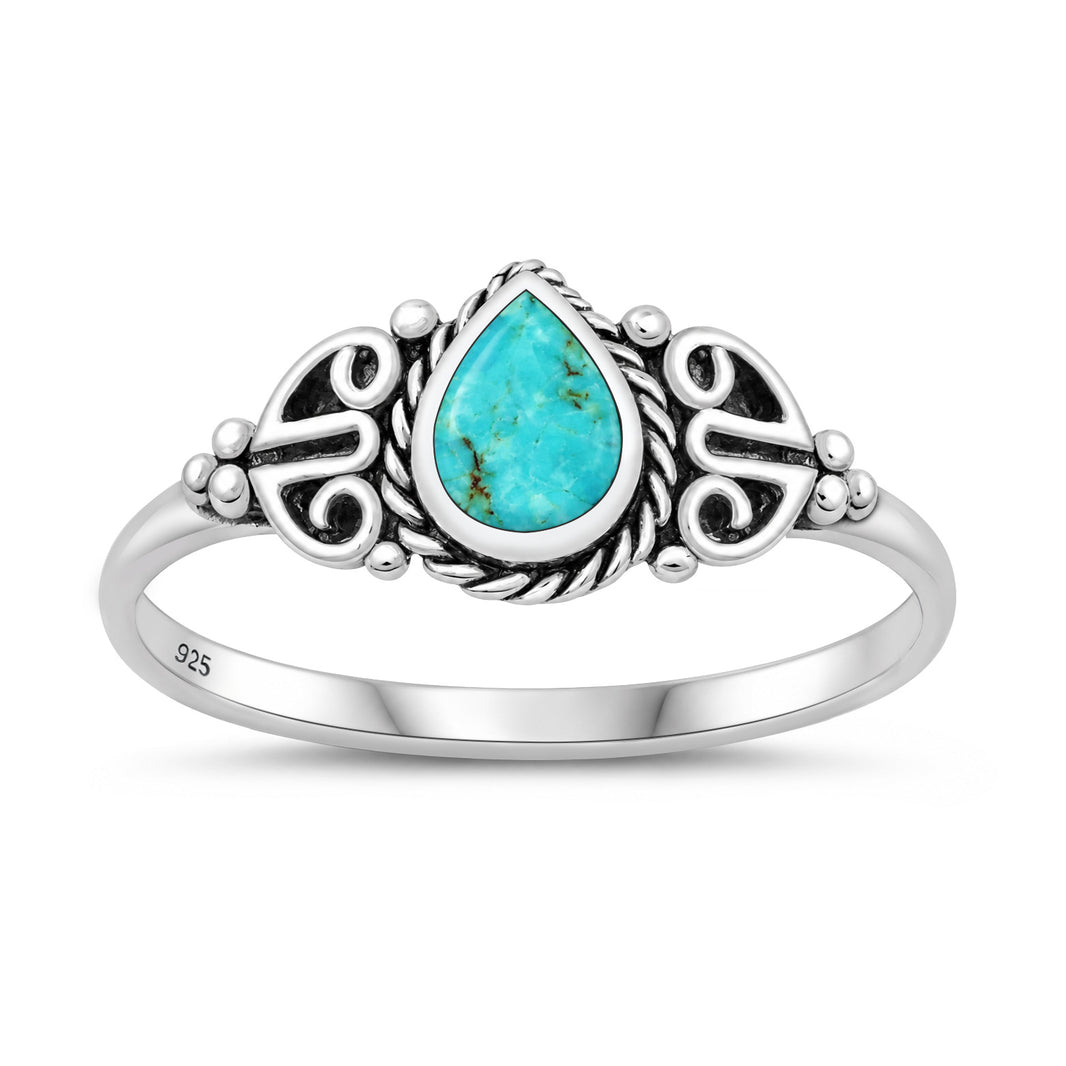 Silver Stone Ring