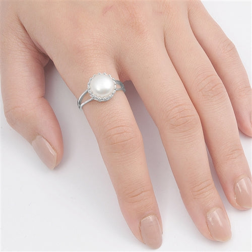 Silver Stone Ring