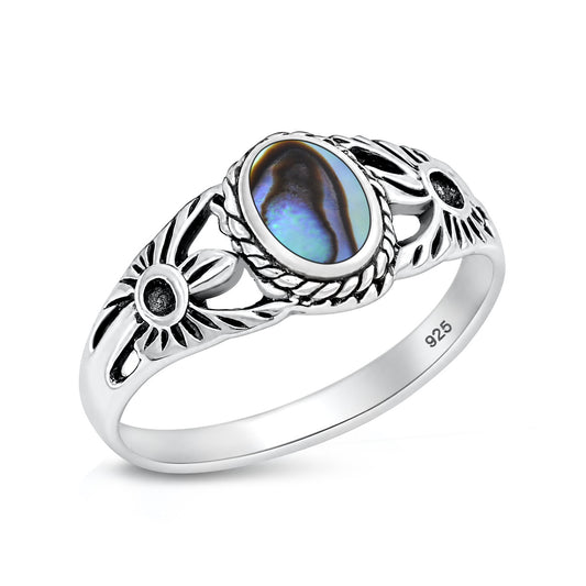 Silver Stone Ring