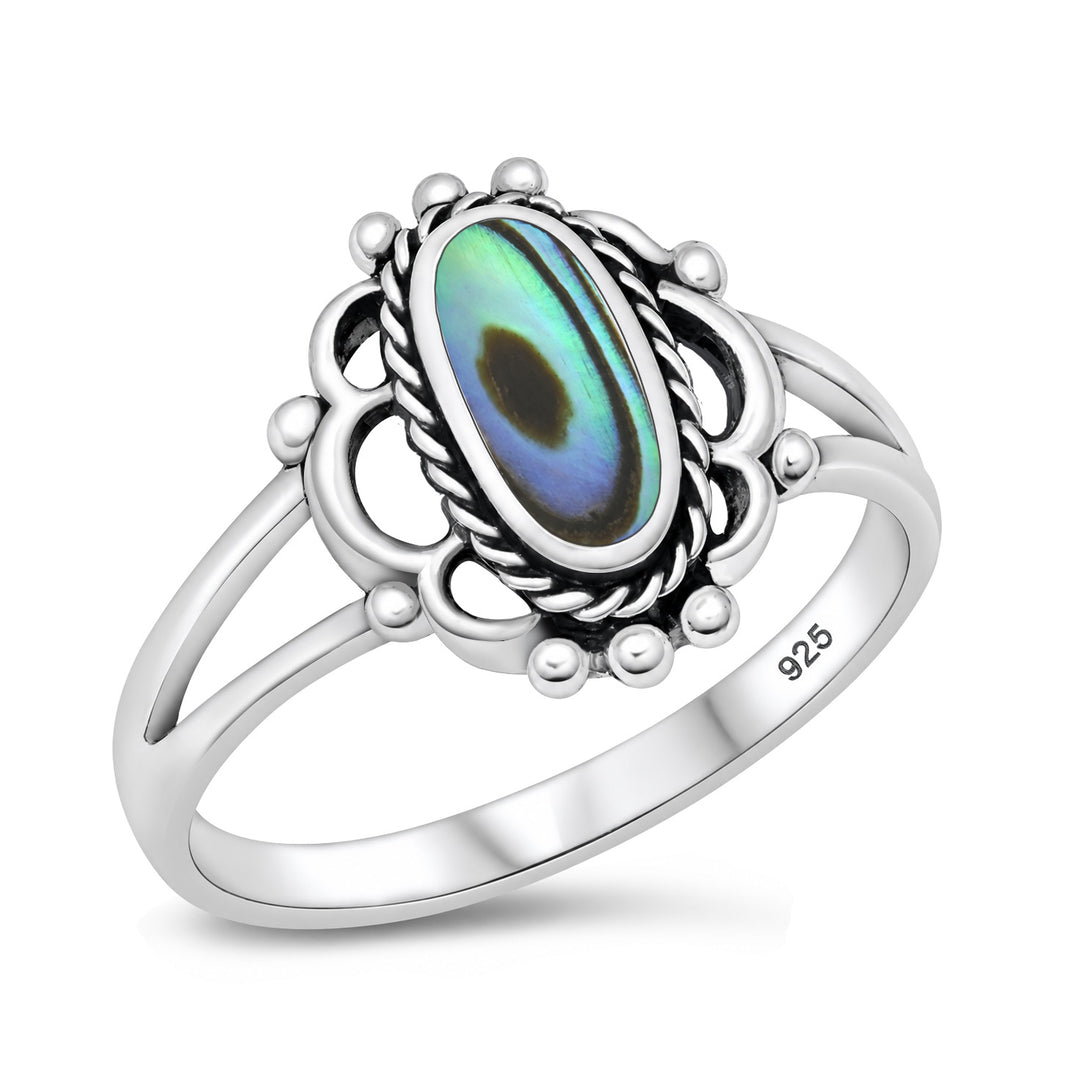 Silver Stone Ring