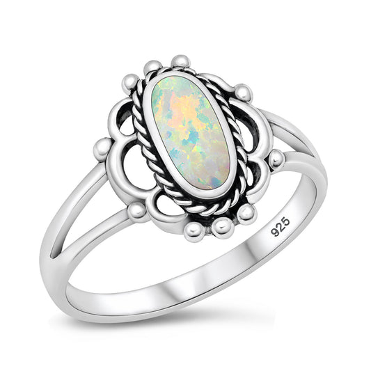 Silver Stone Ring