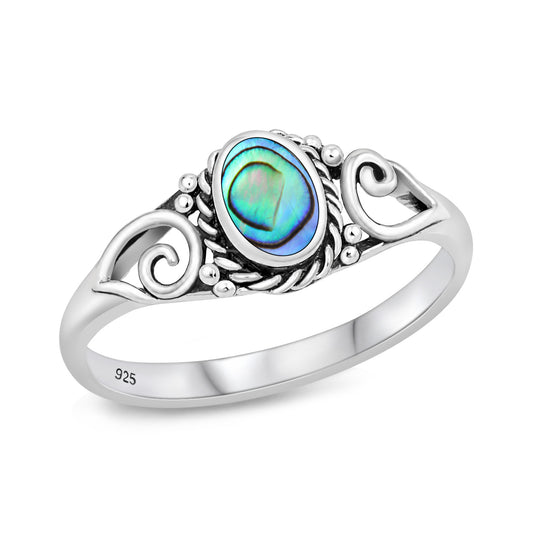 Silver Stone Ring