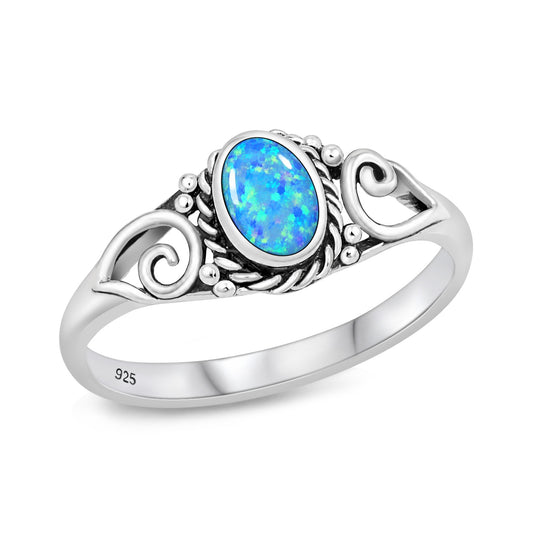 Silver Stone Ring