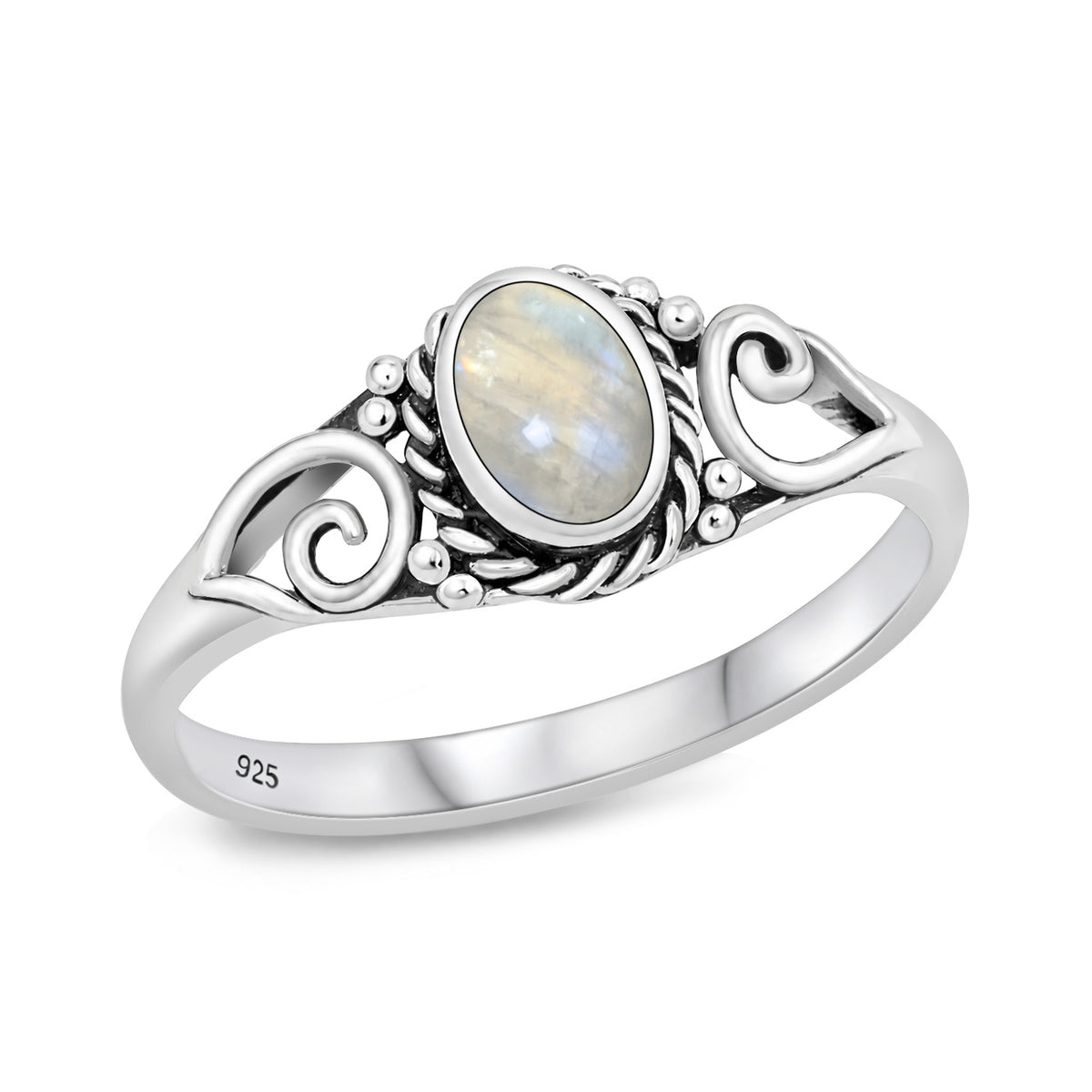 Silver Stone Ring
