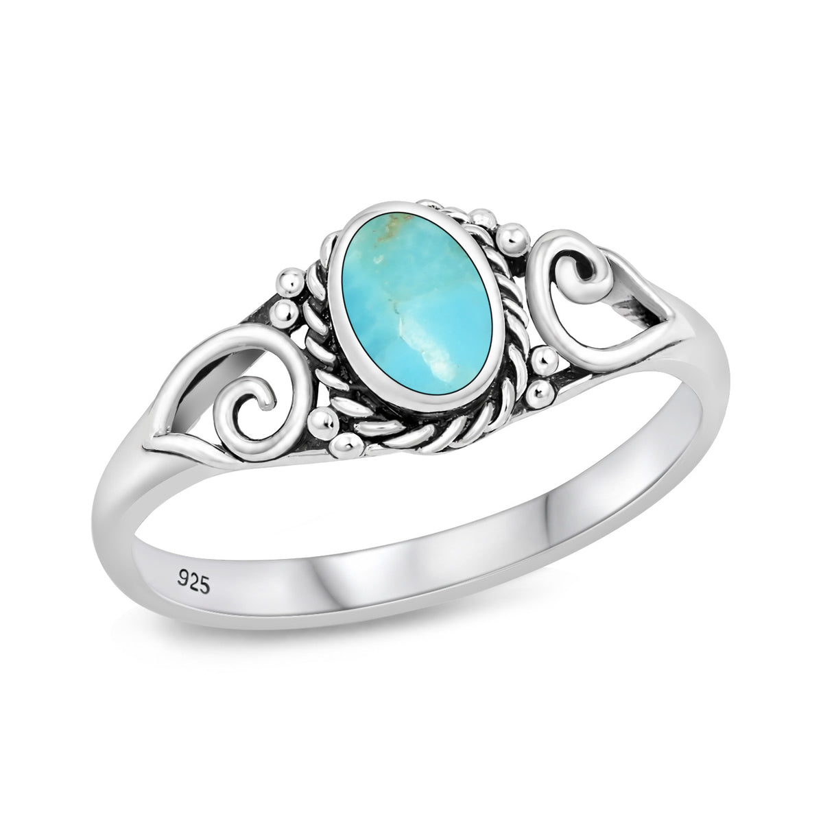 Silver Stone Ring