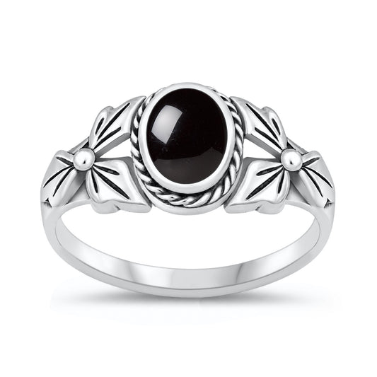 Silver Stone Ring