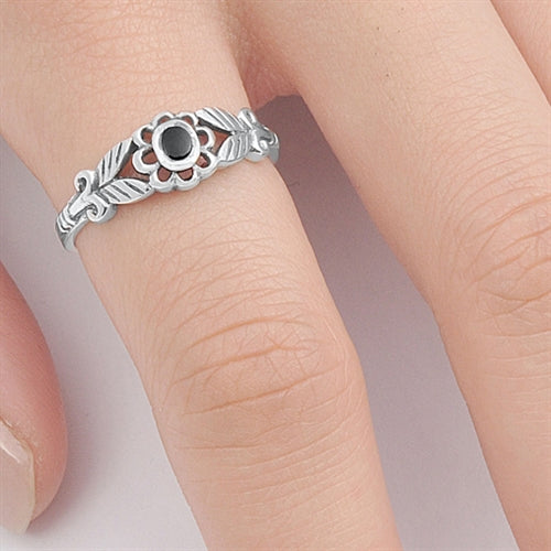 Silver Stone Ring