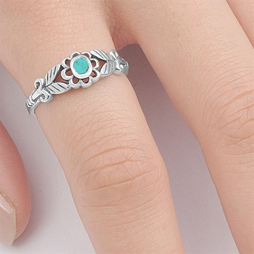 Silver Stone Ring