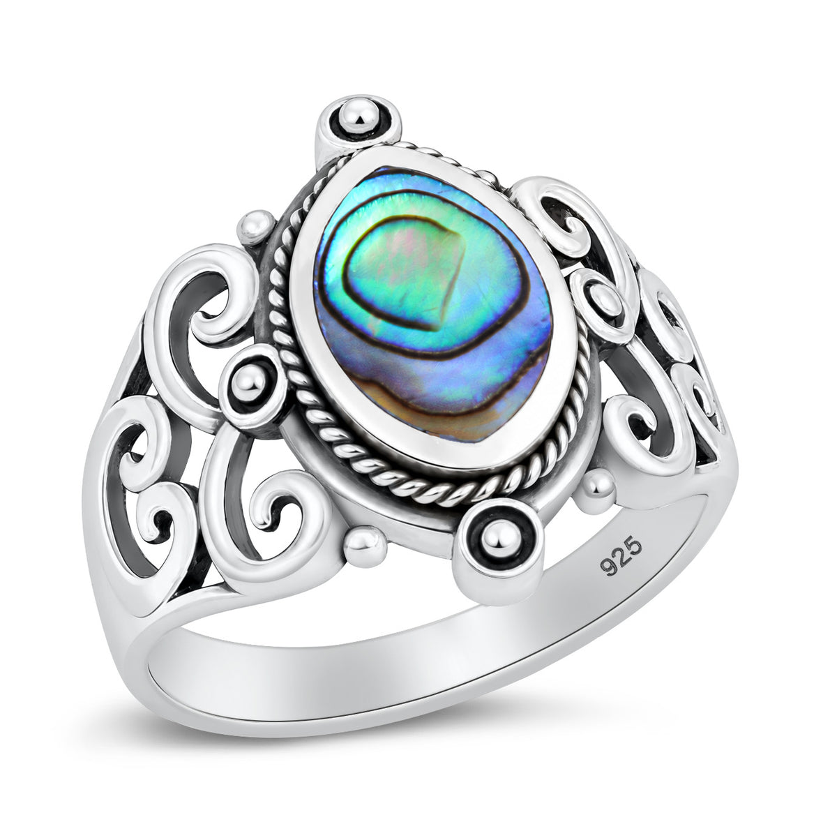 Silver Stone Ring