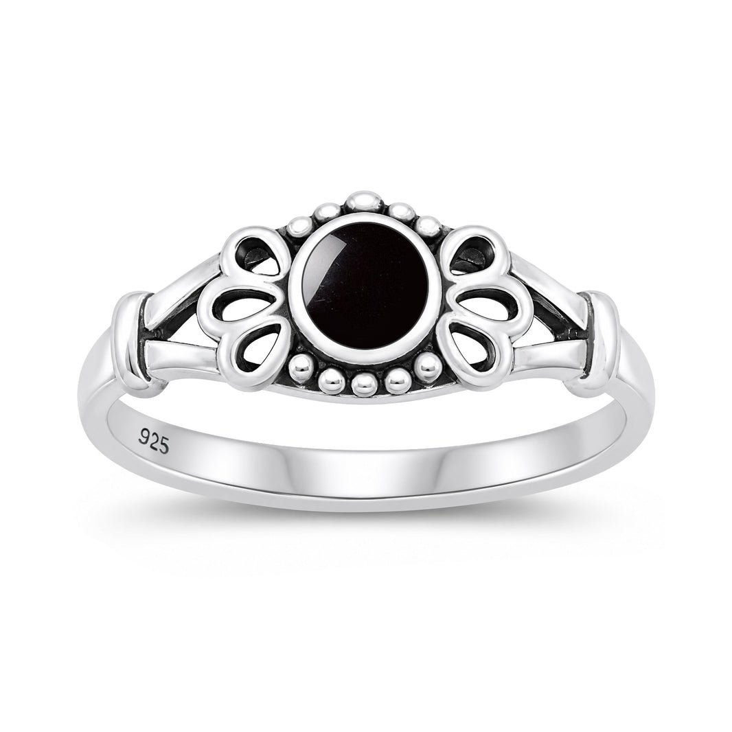 Silver Stone Ring