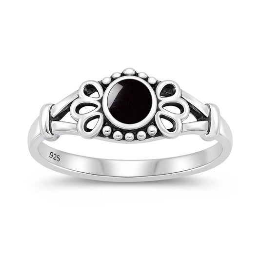 Silver Stone Ring