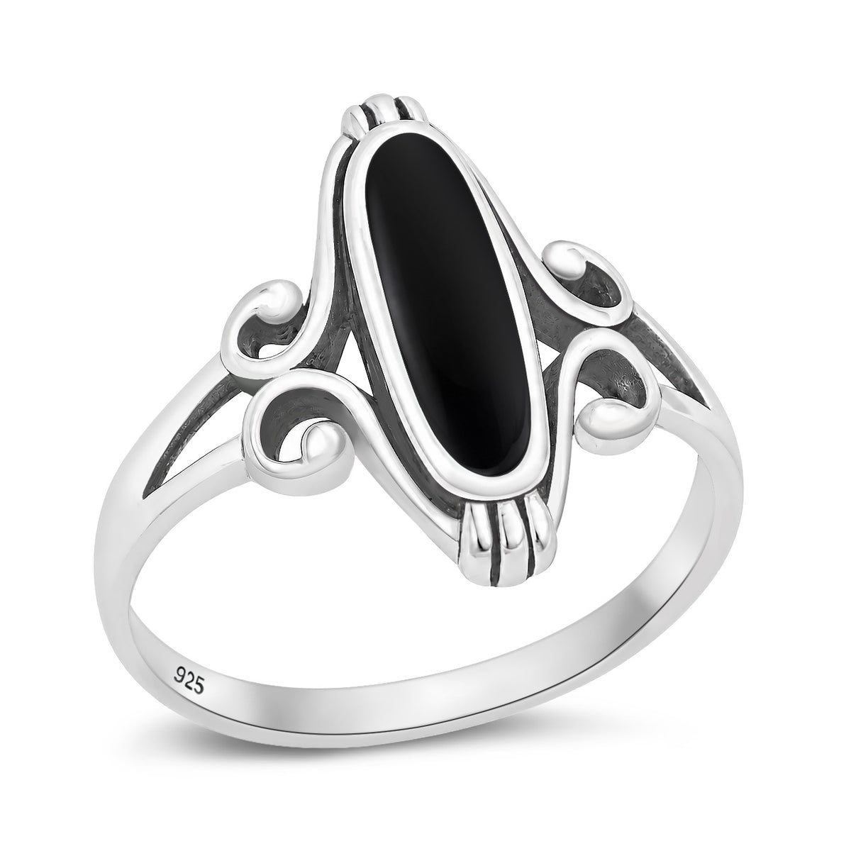 Silver Stone Ring