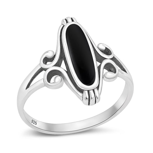 Silver Stone Ring