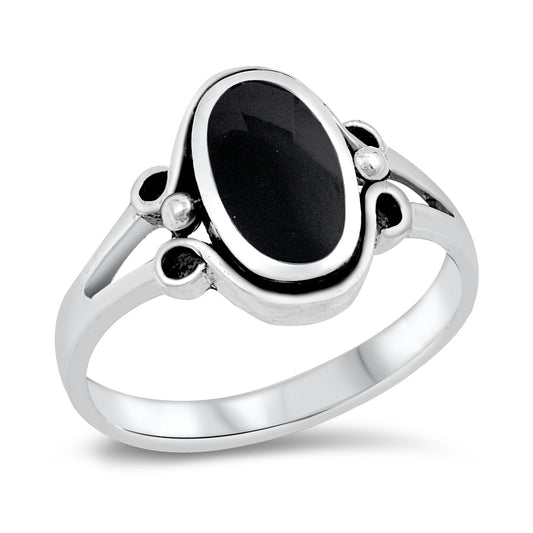 Silver Stone Ring
