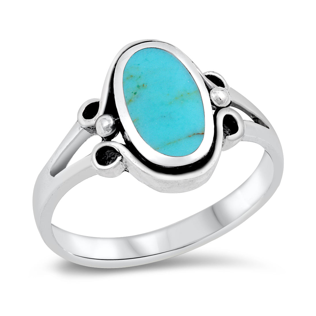 Silver Stone Ring