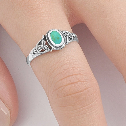 Silver Stone Ring