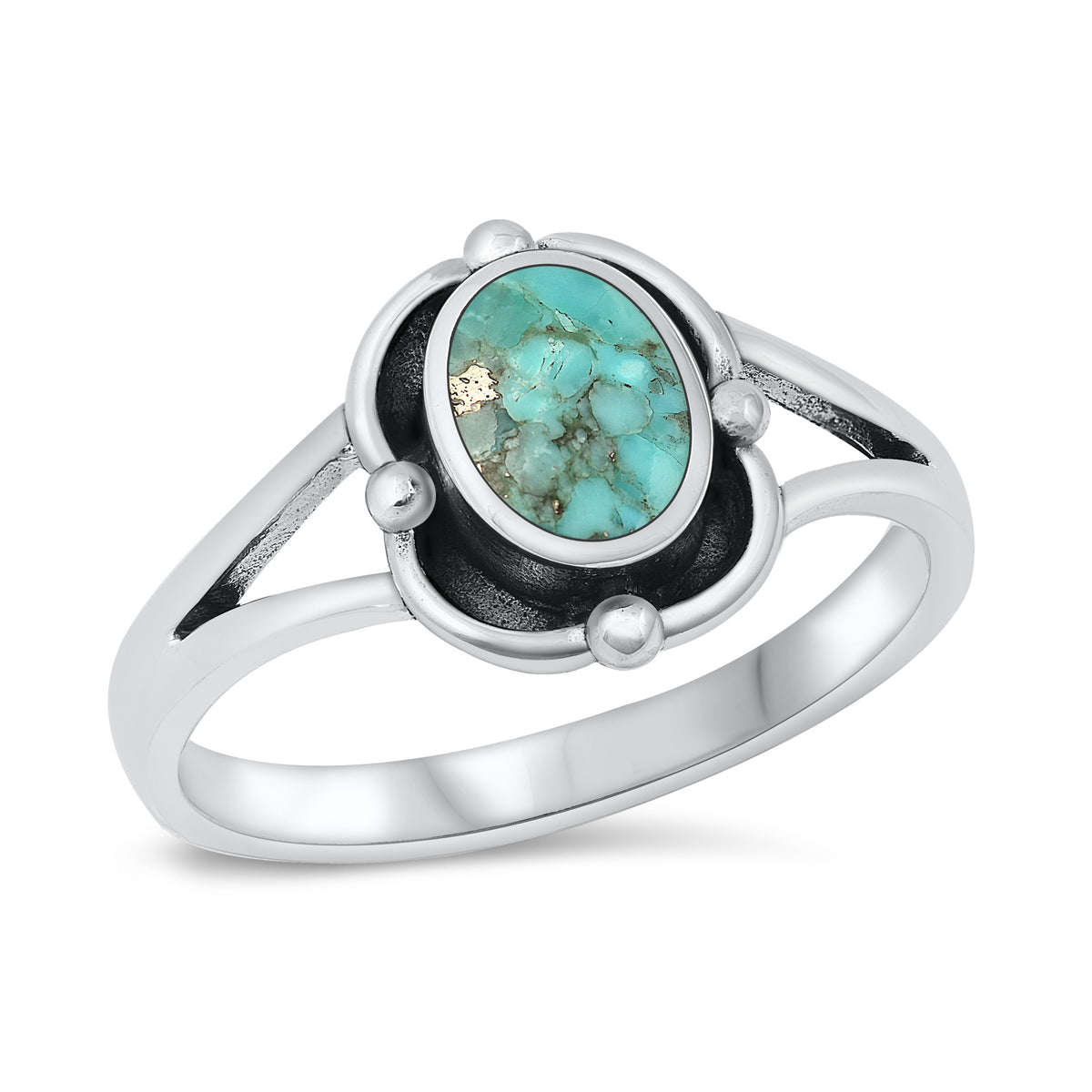 Silver Stone Ring