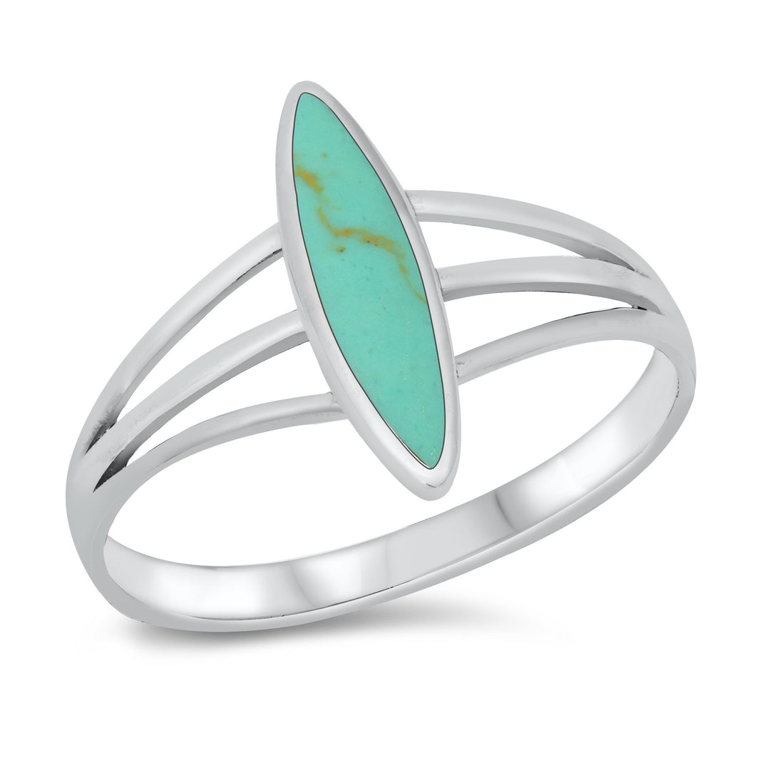 Silver Stone Ring
