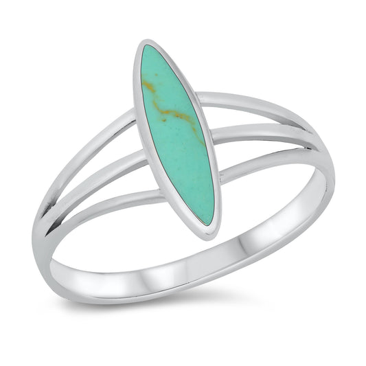 Silver Stone Ring