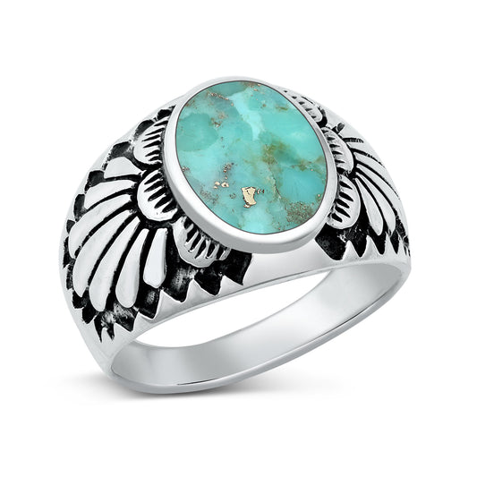 Silver Stone Ring