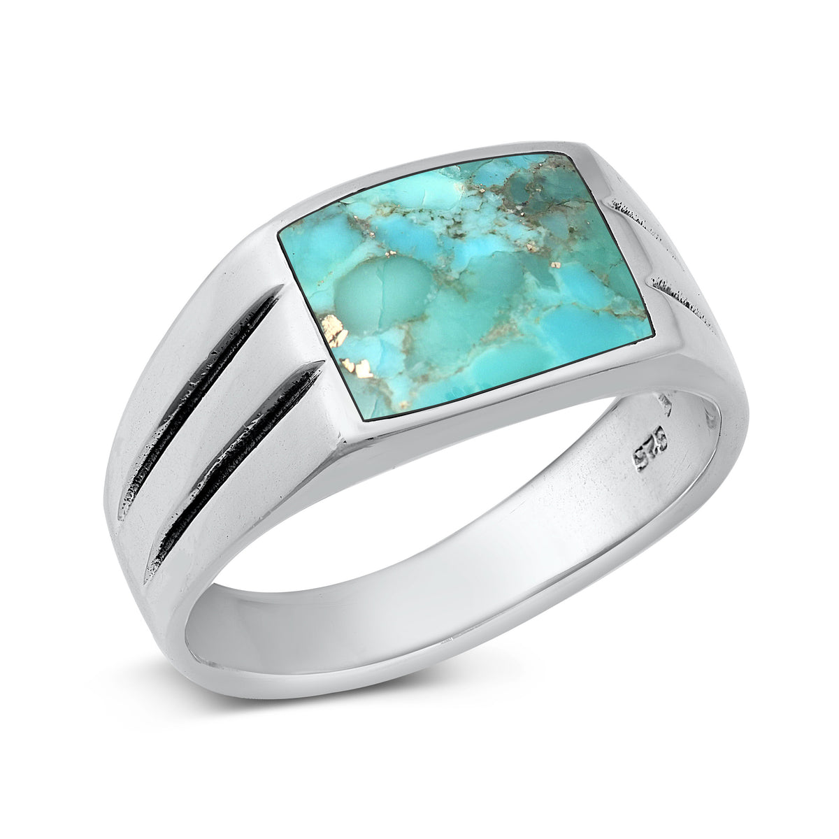 Silver Stone Ring