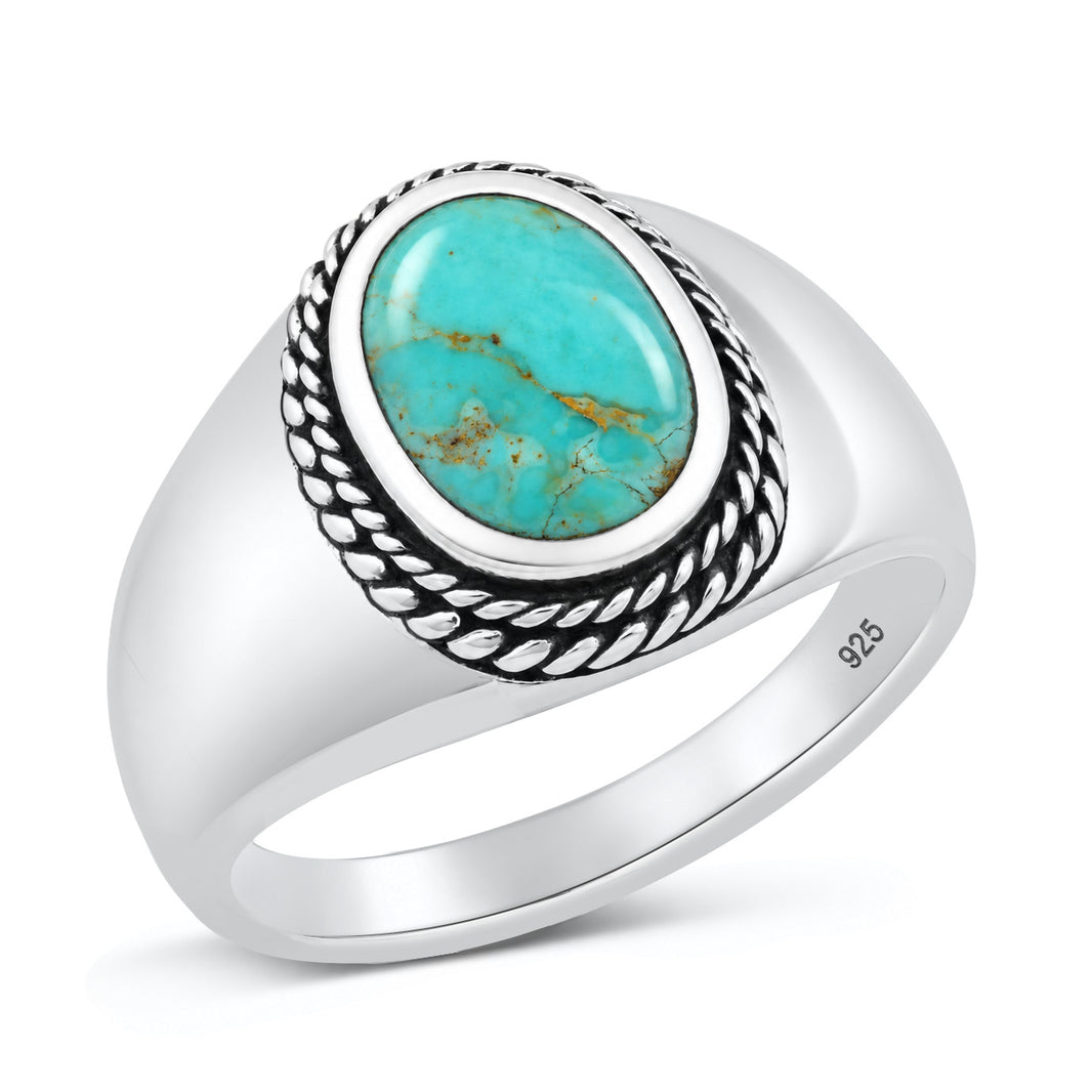 Silver Stone Ring