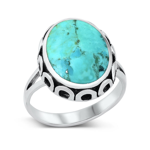 Silver Stone Ring