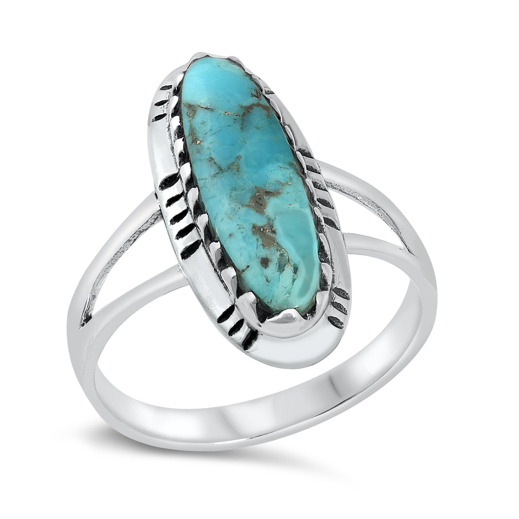 Silver Stone Ring