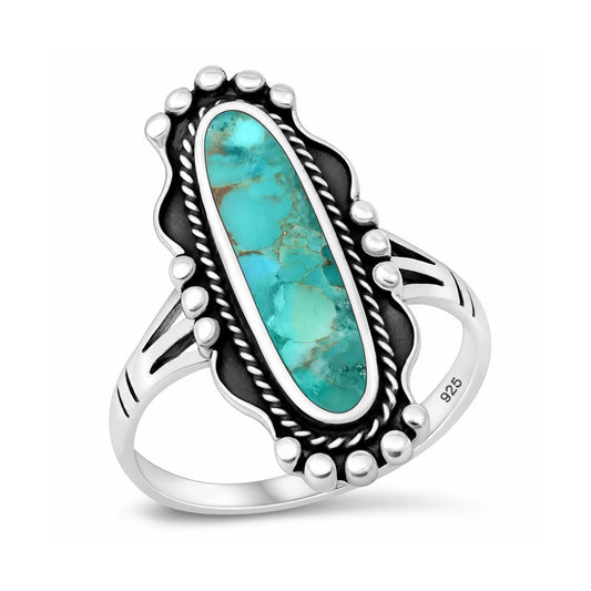 Silver Stone Ring