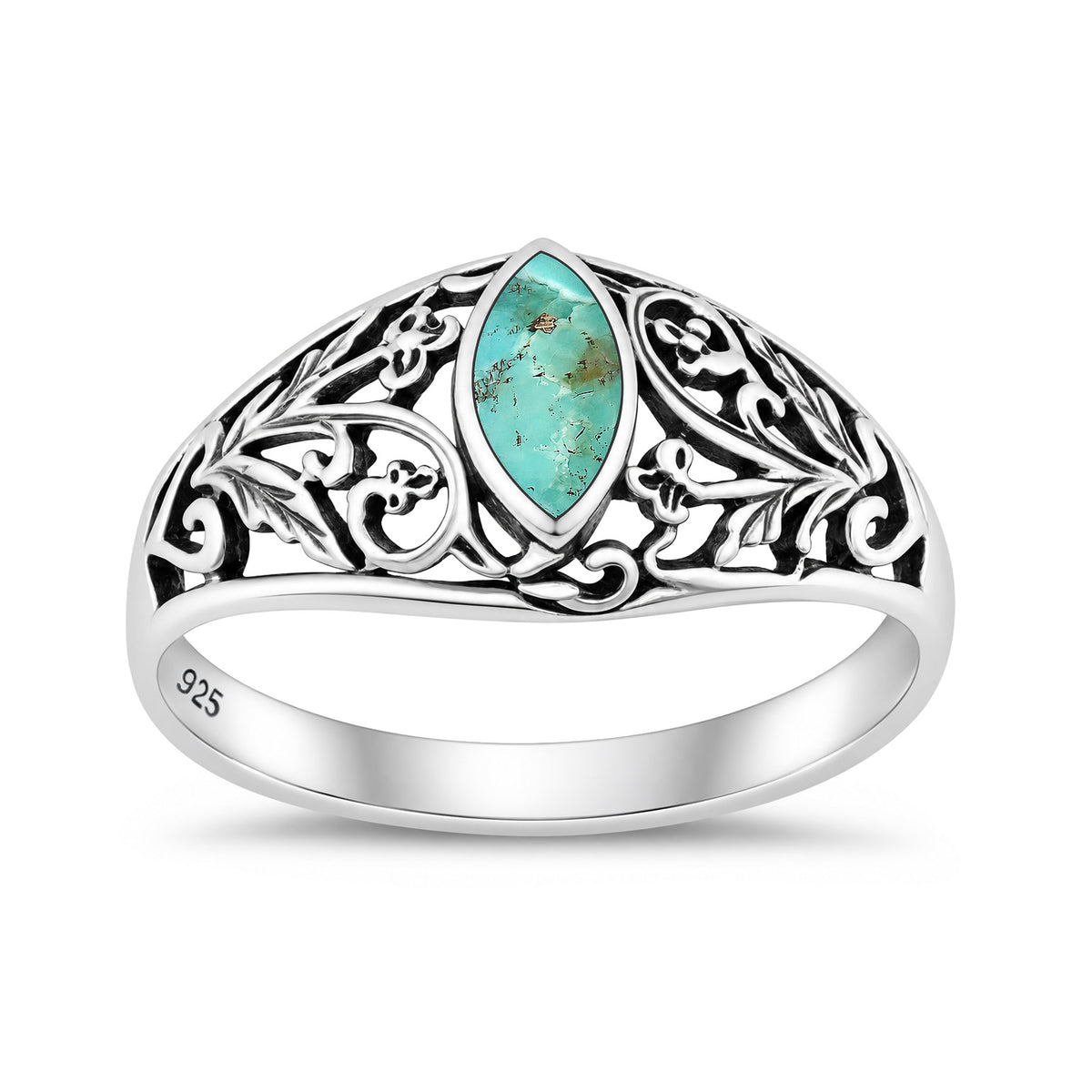 Silver Stone Ring
