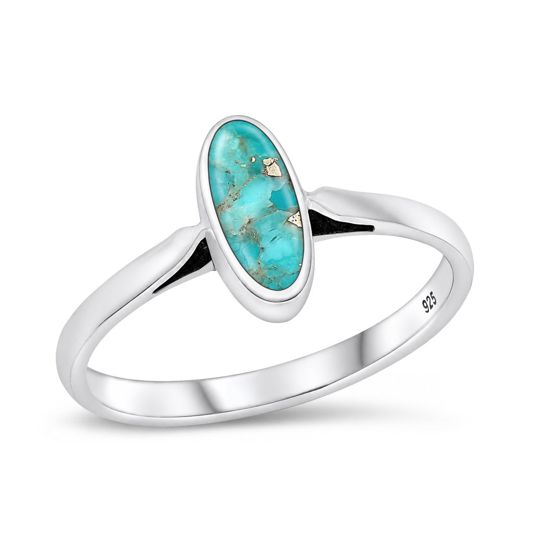 Silver Stone Ring