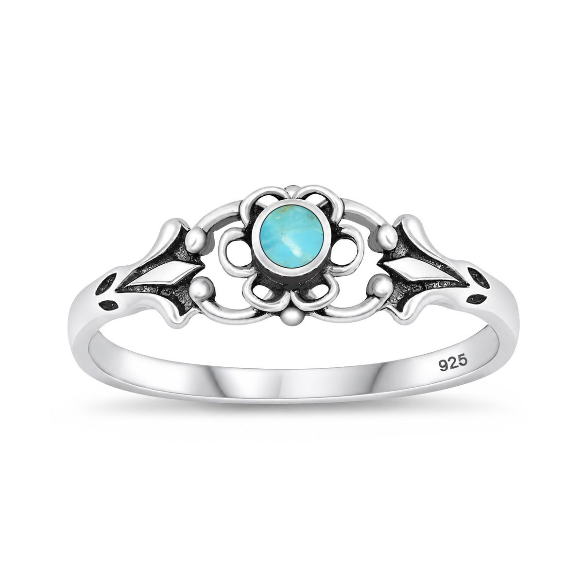 Silver Stone Ring