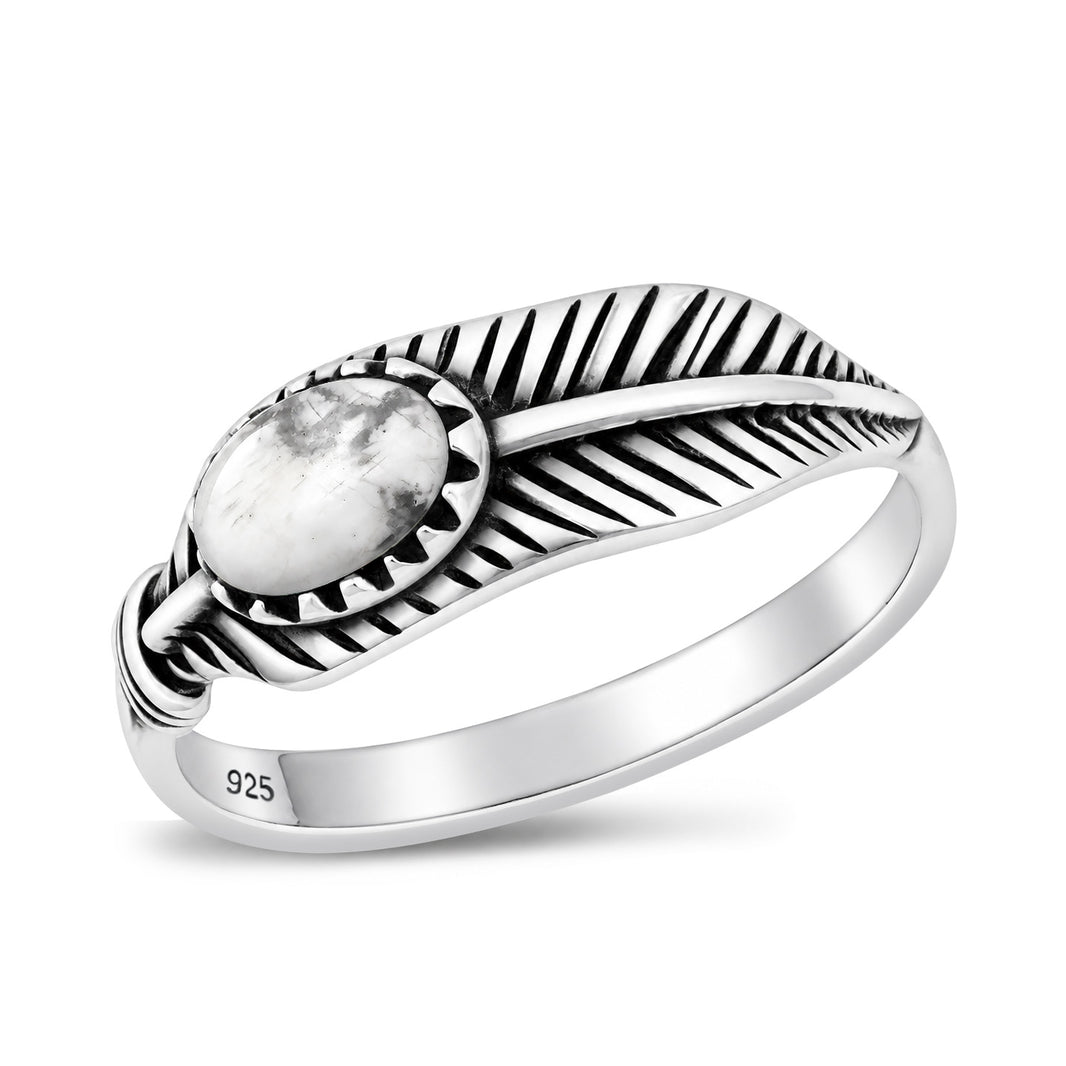 Silver Stone Ring