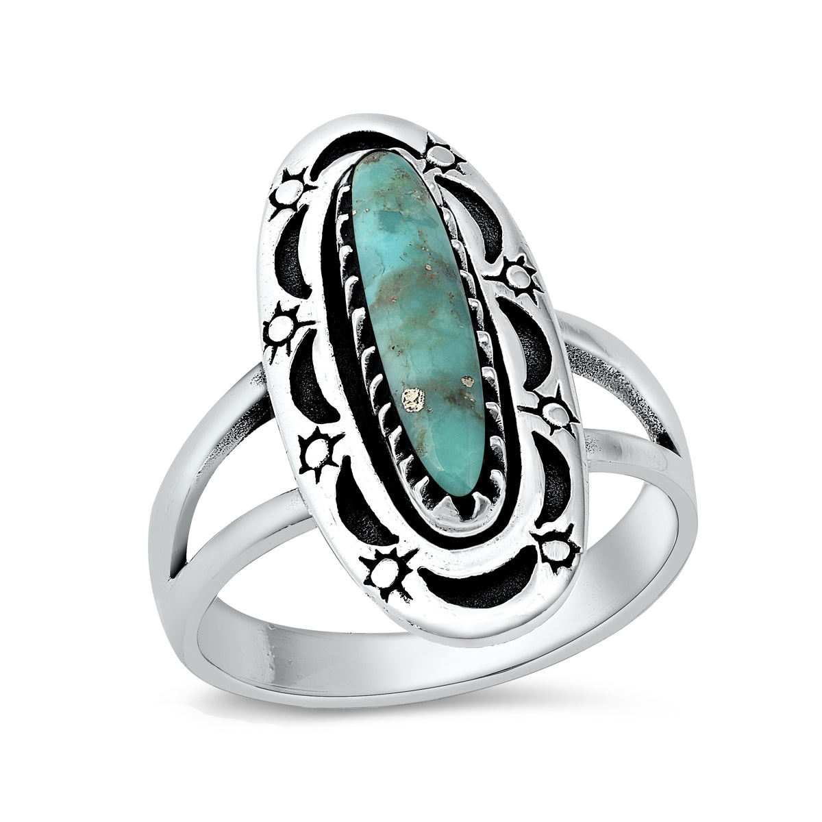 Silver Stone Ring