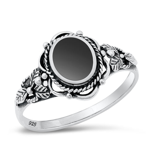 Silver Stone Ring