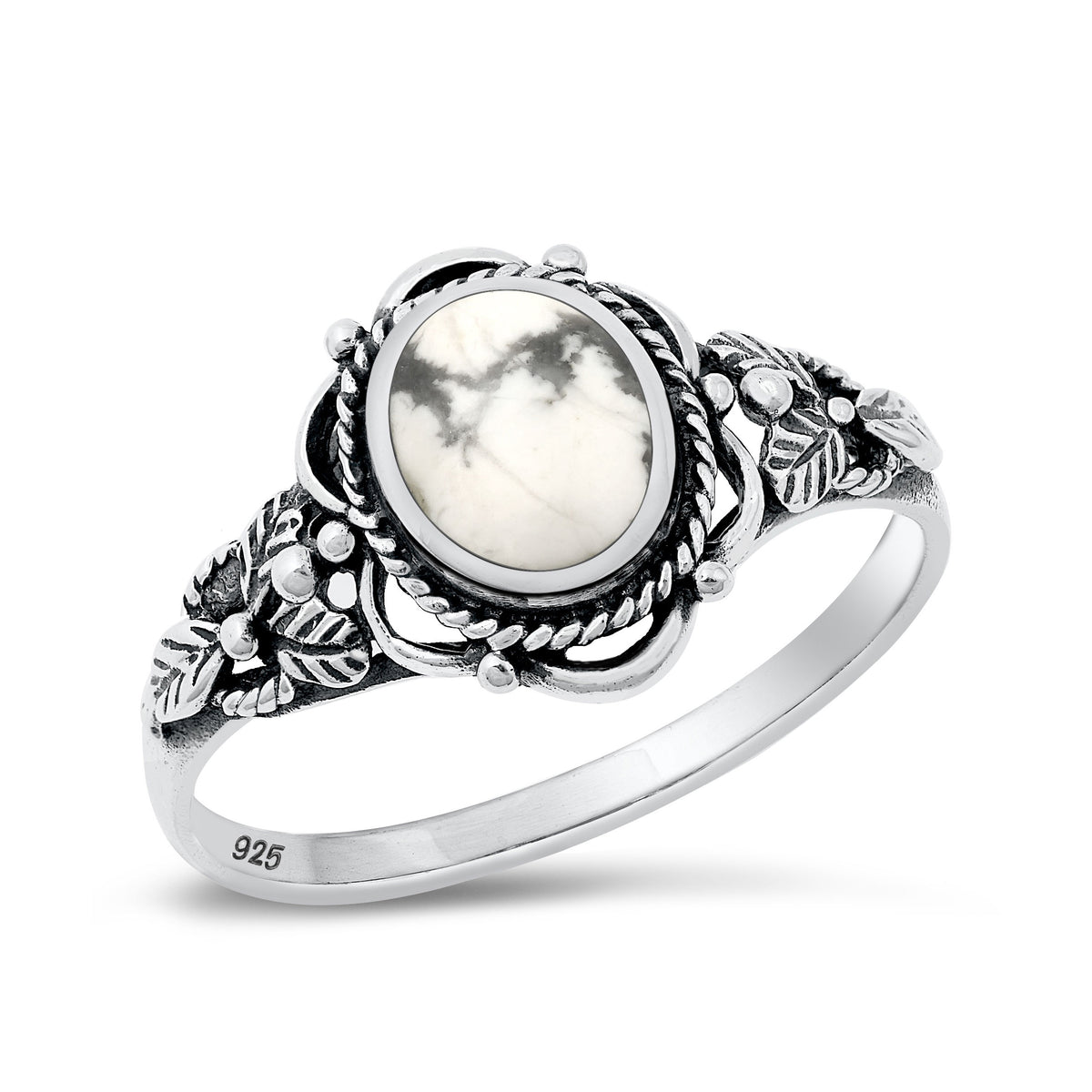 Silver Stone Ring