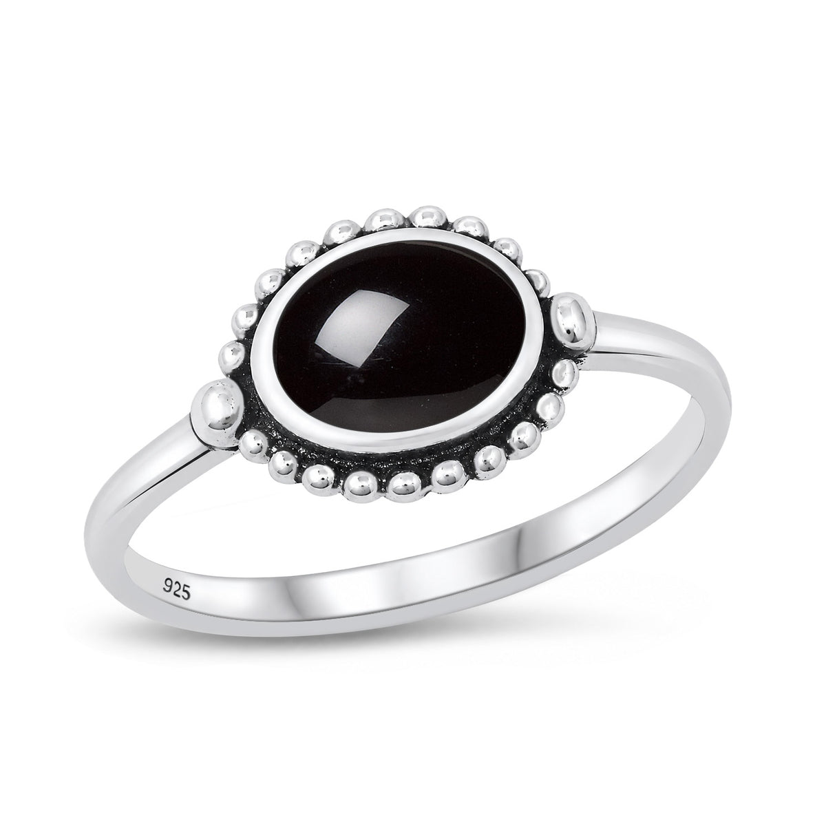 Silver Stone Ring