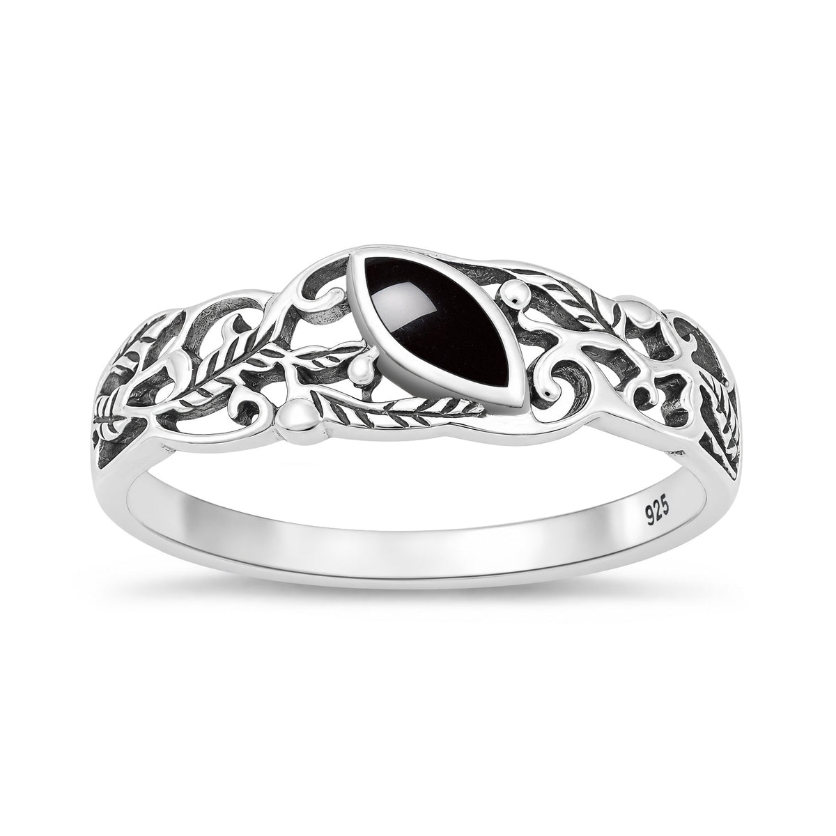 Silver Stone Ring