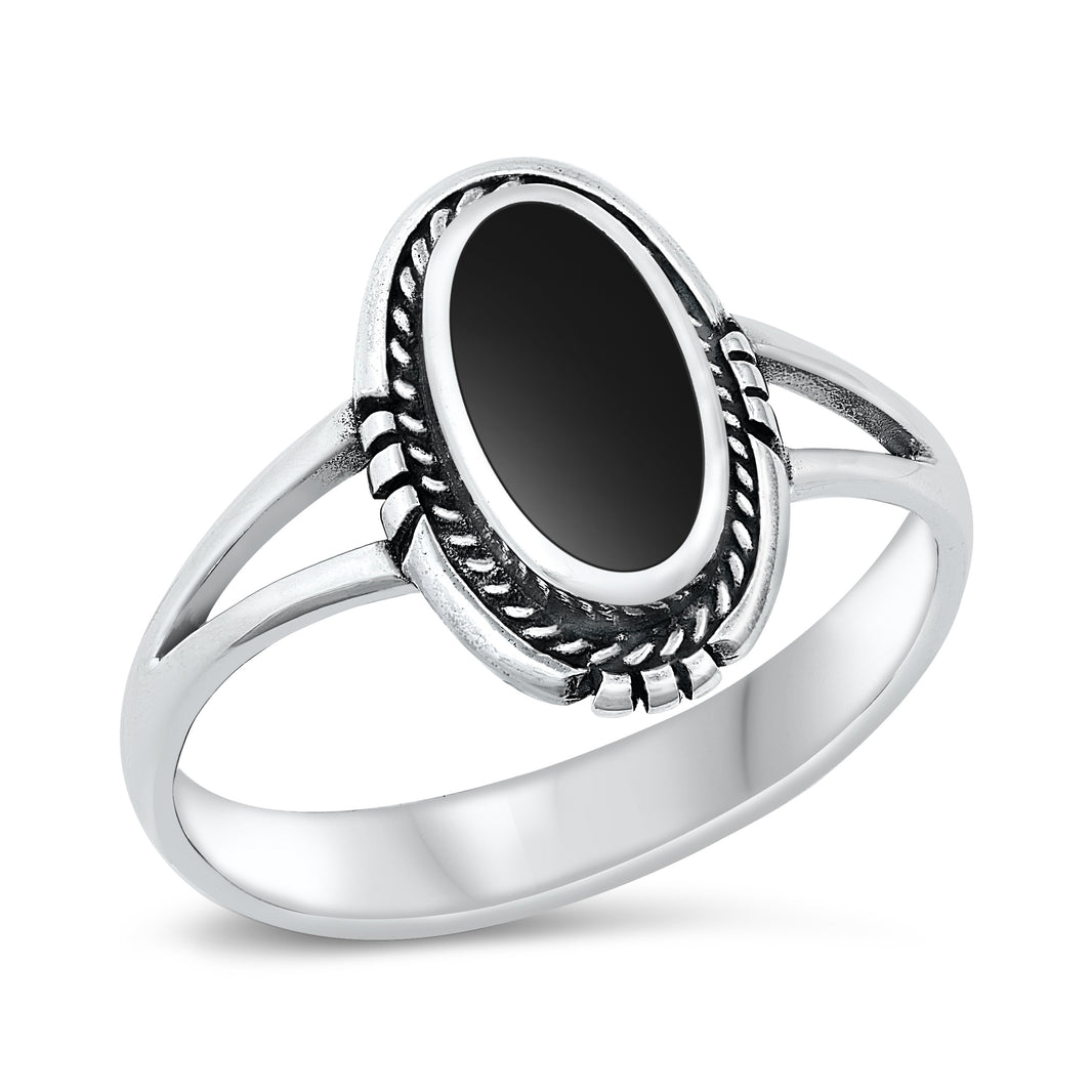 Silver Stone Ring