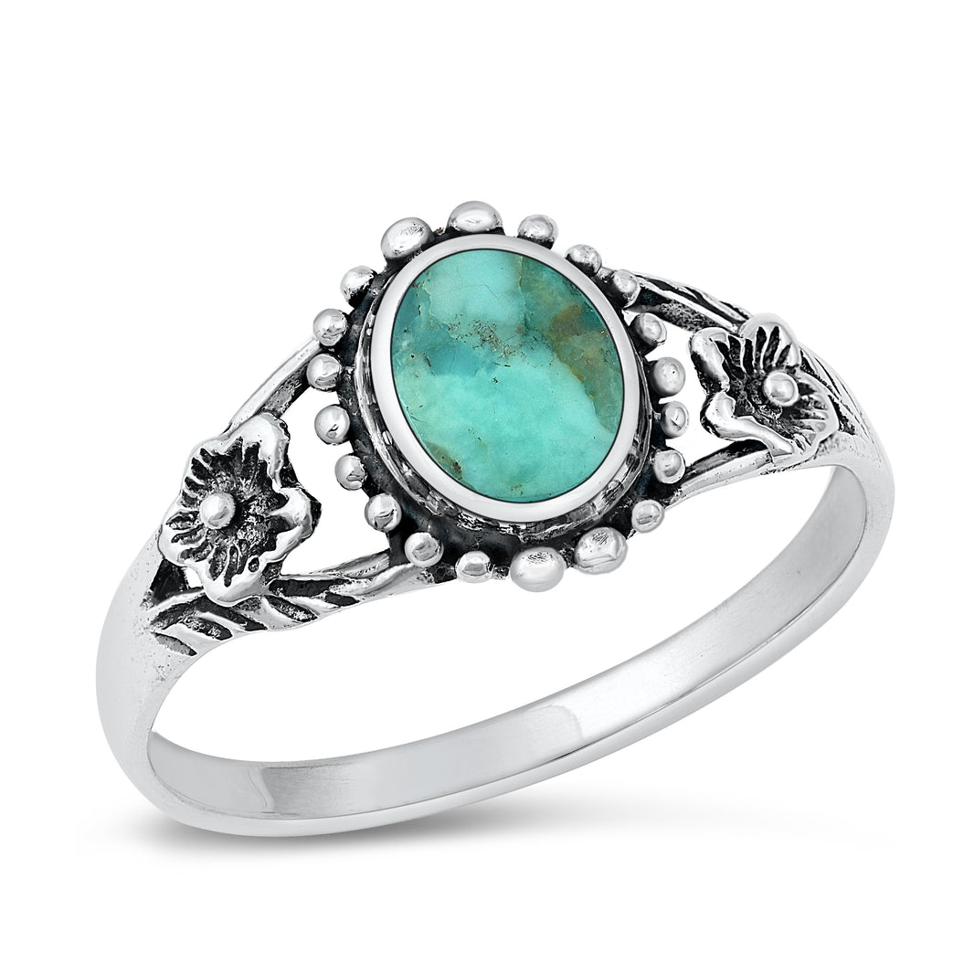 Silver Stone Ring
